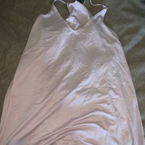 v neck dress skinny straps